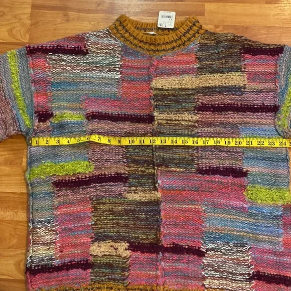 Free People Dreamstate Pullover Rainbow Dream Combo XS NWT - Picture 3 of 4